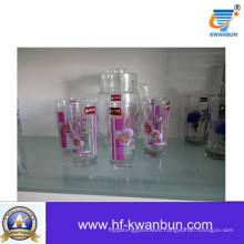 High Quality Glass Jug Tableware Decoration Set Kb-Jh06109